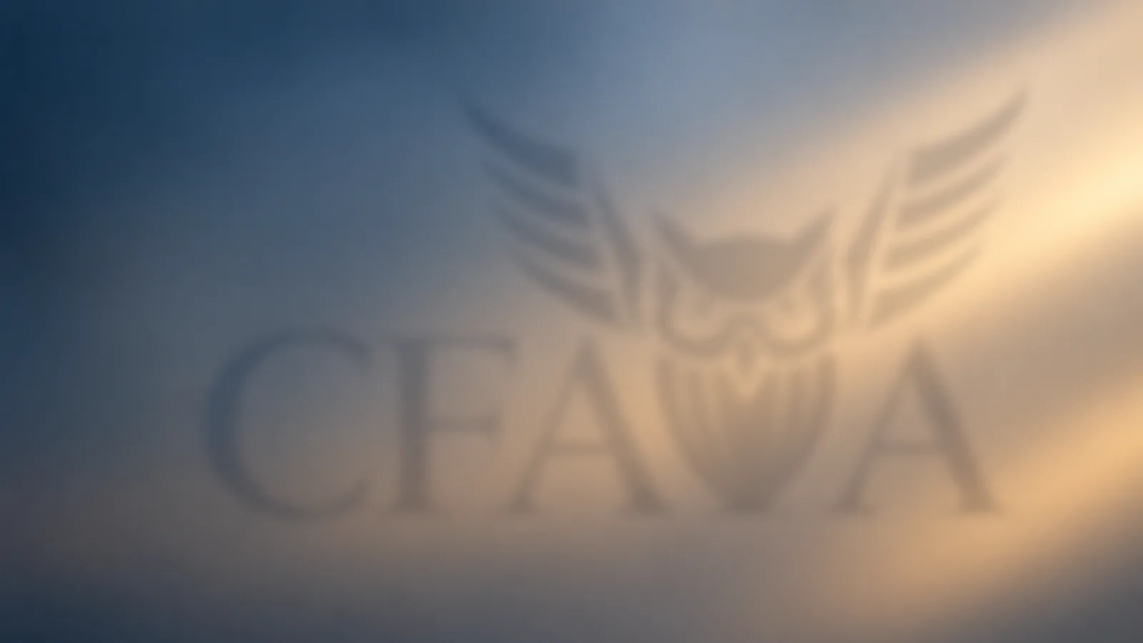 A CFAA Kft. emblémája sötét háttéren